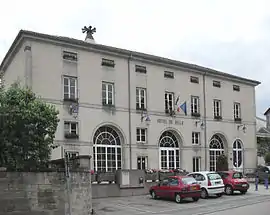 The town hall in Dompaire