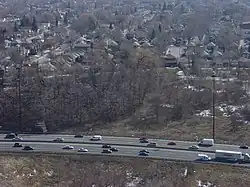 Don Valley Parkway in East York