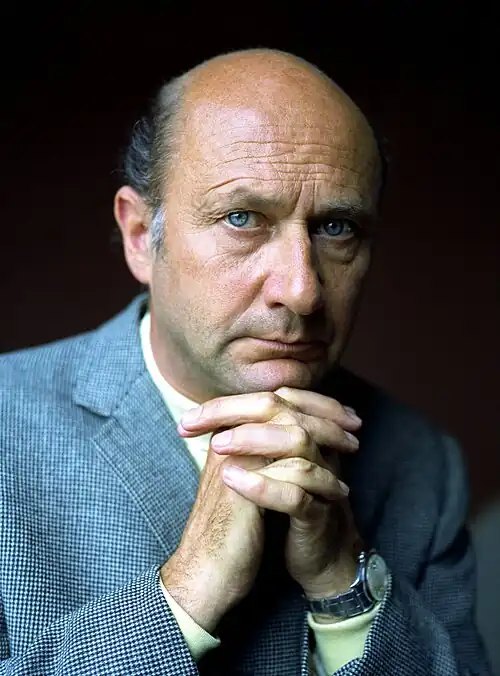 Image 128Donald Pleasence, by Allan Warren (edited by Christoph Braun) (from Portal:Theatre/Additional featured pictures)