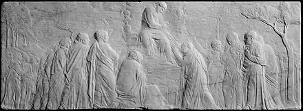 Donatello—One of the finest surviving examples of Donatello's work in rilievo schiacciato