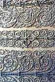Highly decorated Gothic ironwork on a door of the Notre-Dame de Paris, 12th-13th centuries