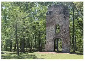 Ruins at Colonial Dorchester State Historic Site