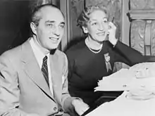 Dorothy Fields working with Arthur Schwartz on A Tree Grows in Brooklyn (1951)
