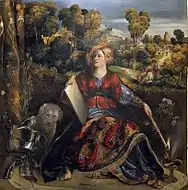 Melissa by Dosso Dossi, c. 1507