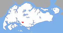 Location of Dover