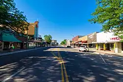 Looking south on Broadway in Downtown Scottsbluff