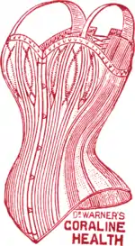 Dr. Warner's Coraline Health Corset, 1895