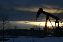 Pumpjack near Drayton Valley