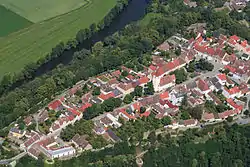Aerial view of Drosendorf-Zissersdorf
