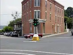 A dummy light in Canajoharie, New York