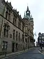 Dunfermline City Chambers from the Kirkgate