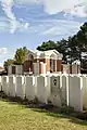 War graves adjacent to the memorial