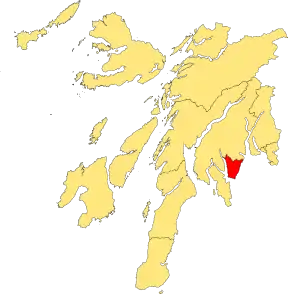 Location of the ward