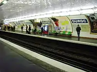 Line 10 platforms at Duroc