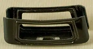 Empty Dutch Mannlicher en-bloc clip