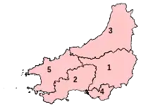 Parliamentary constituencies in Dyfed 2010