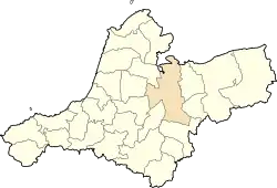 Location within Aïn Témouchent province