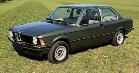 A dark-coloured BMW E21, similar to the one that Lamplugh was believed to have been sighted struggling in with a man and to a BMW seen parked in Shorrolds Road that day.