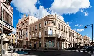 Modernista building, former headquarters of El Telegrama del Rif newspaper.