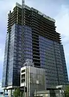 Construction of EPCOR Tower in June 2010