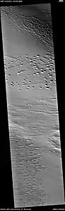 Hyperboreae Undae linear and barchanoid dunes