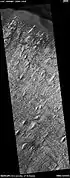 Wide view of part of Danielson Crater, as seen by HiRISE under HiWish program