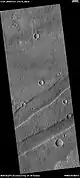 Fossae, as seen by HiRISE under HiWish program