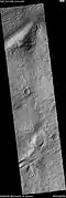 Wide view of brain terrain, as seen by HiRISE under HiWish program