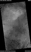 Wide view of small channels, as seen by HiRISE under HiWish program