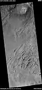 Hollows, as seen by HiRISE under HiWish program