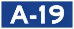 Autovía A-19 shield}}