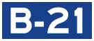 Autovía B-21 shield}}