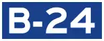Autovía B-24 shield}}