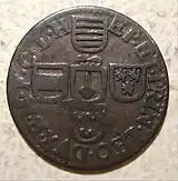 Coin perhaps from the reign of Johann Theodor of Bavaria,1744–63