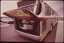 Image 172Lear Steam bus on display in Michigan in 1972 (from Steam bus)