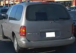 1995 Windstar GL (rear)