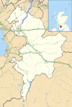 Stewarton Stewartoun (Scots) is located in East Ayrshire