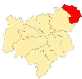Location of the ward
