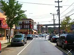 East Falls at Ridge Avenue and Midvale Avenue, September 2006