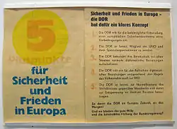 Image 9East German leaflet, fired across the inner German border (from Culture of East Germany)