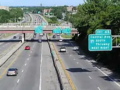 Eastbound Cross County Parkway