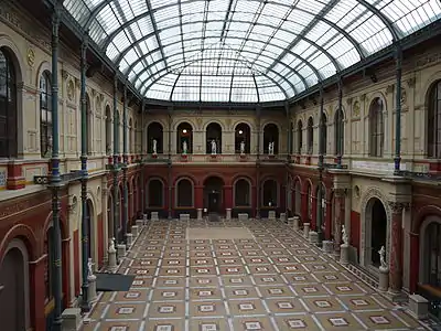 Courtyard of the École des Beaux-Arts (1832–1870) by Félix Duban
