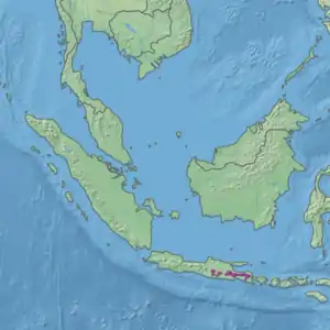 Ecoregion territory (in purple)
