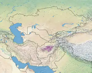 Ecoregion territory (in purple)