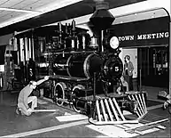 Edaville Railroad Engine No. 5