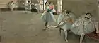 Edgar Degas, Dancers in the Classroom, c. 1880