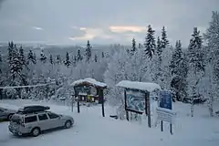 End of road in Edsåsdalen