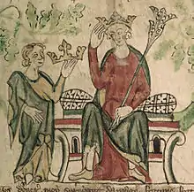 picture of Edward II being crowned
