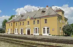 Railway station in Eglaine