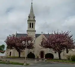 The church in Aigrefeuille-d'Aunis